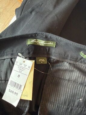 Eddie Bauer Black Straight Leg Pants